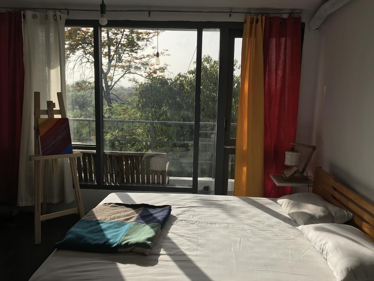 The Lazy Patio Homestay New Delhi Eksteriør bilde
